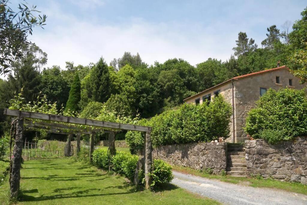Casa Do Cebro Casa Con Piscina Y Jacuzzi Privados Villa Santiago de Compostela Eksteriør billede